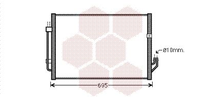 VAN WEZEL Kondensaator,kliimaseade 13005331